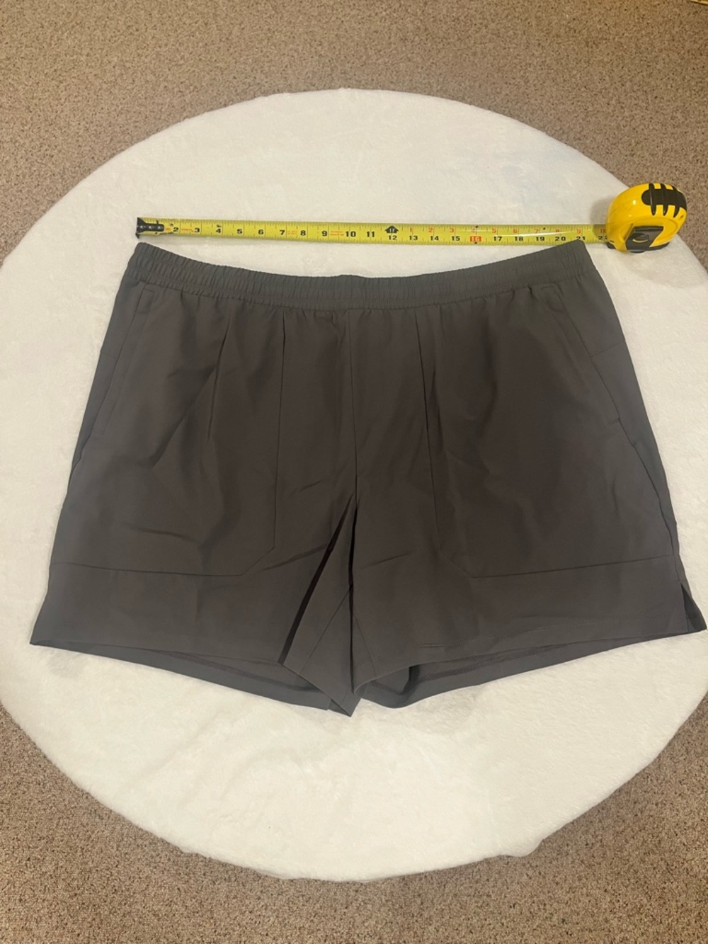All In Motion Gray Stretch Athletic Training Shorts - XXL